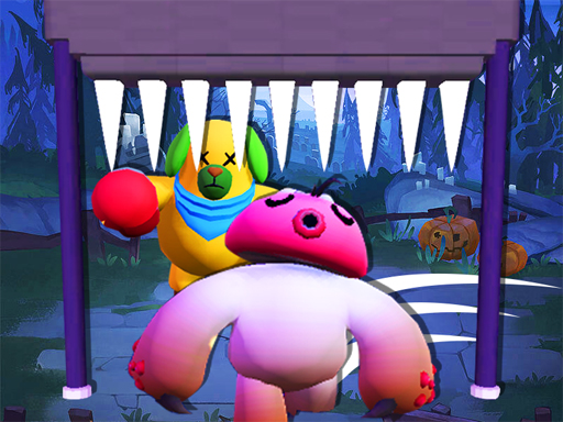 Festive Monster Crossing Puzzle
